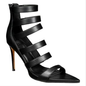 AAJ AMINAH Women's Natalya Pointed Toe Strappy Heels 8.5 NIB NWT